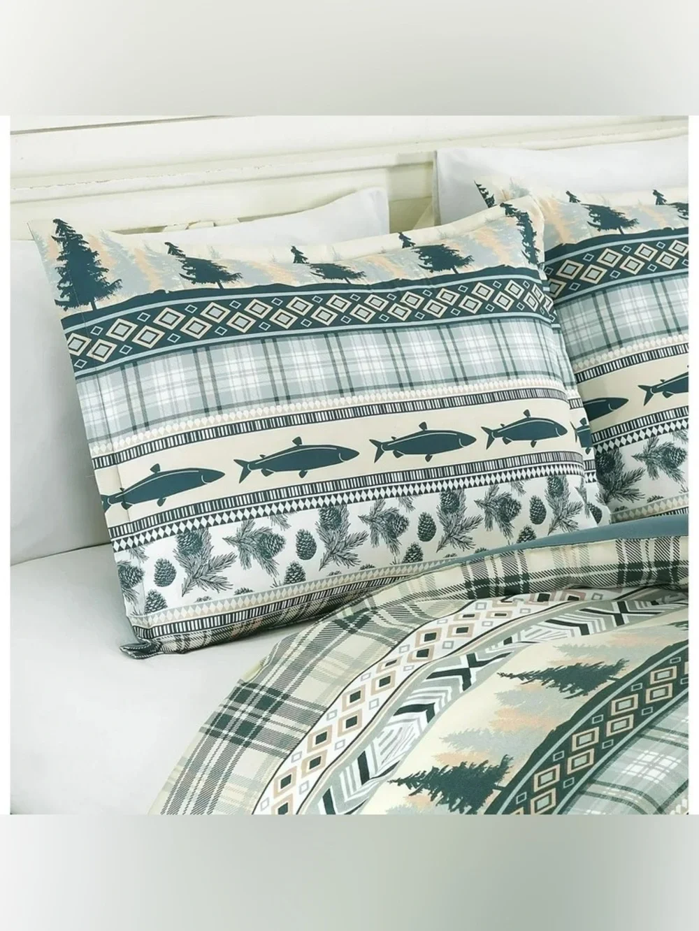 King 3 piece comforter set